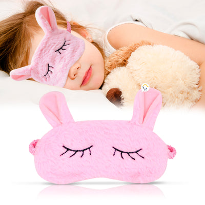 Antifaz Para Dormir Conejo Máscara Sueño Niña Mujer GM2001232