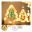 Cortina Intercalada Arboles 3M Luces Navidad 100 LEDS AL-030