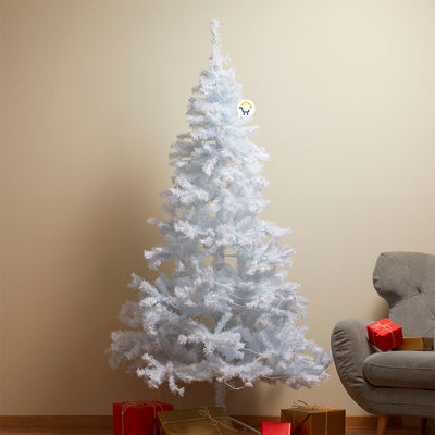 Árbol Navidad Blanco 1.80 M 720 Ramas + Estrella + Base 209