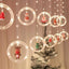 Cortina Intercalada Aros 3M Luces Navidad 100 LEDS AL-029