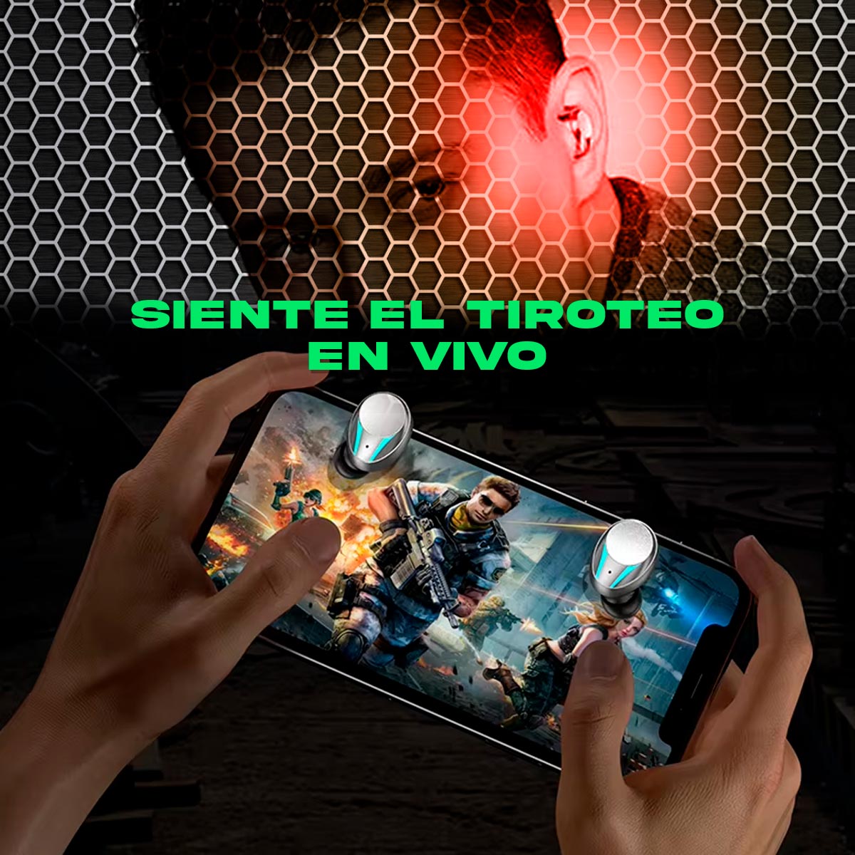 Audífonos Inalámbricos Bluetooth Gamer Estuche Power Bank Recargable M41