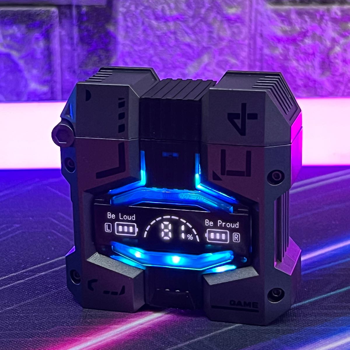 Audífonos Inalámbricos Bluetooth Gamer Estuche Power Bank Recargable M45