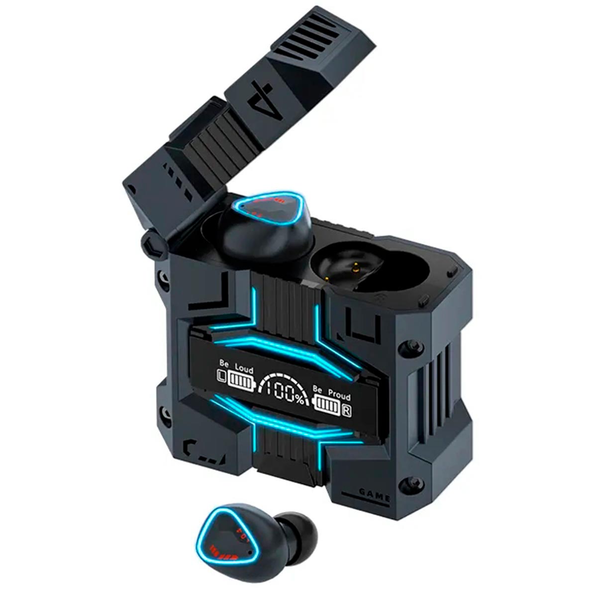 Audífonos Inalámbricos Bluetooth Gamer Estuche Power Bank Recargable M45