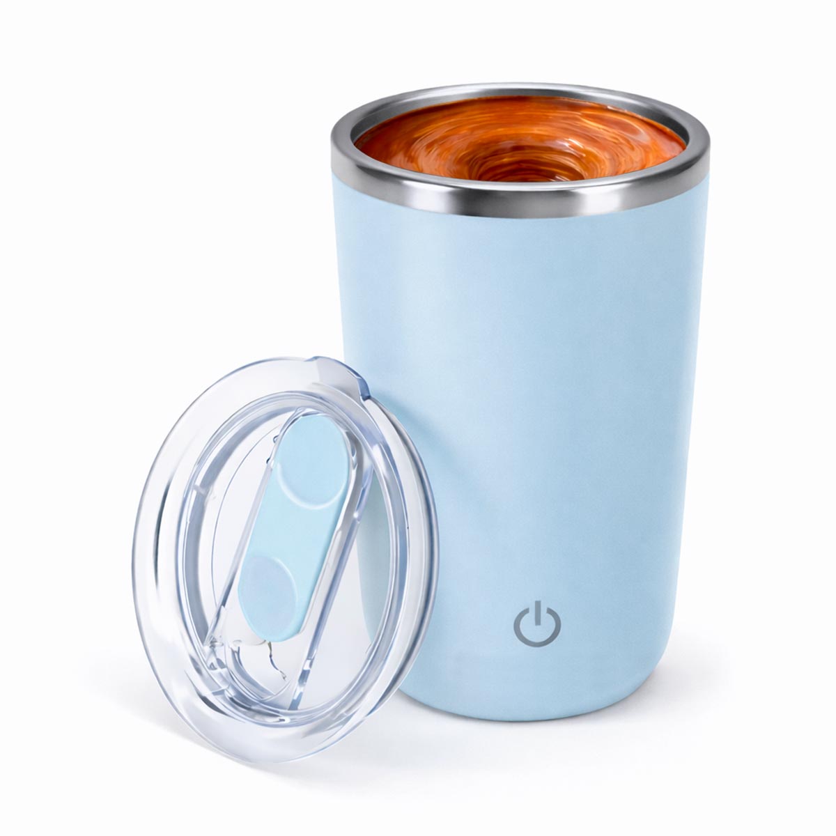 Taza Mezcladora Magnética Automática Recargable para Café y Chocolate MD-19