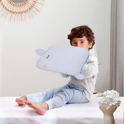 Almohada Infantil Espuma Adaptable Ventilación Diseño Ergonómico A2403-346