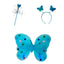 Disfraz Mariposa Alas Luces LED Diadema Varita Halloween OF-1420