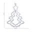 Figura Decorativa LED Árbol Navideño Luminoso 2225