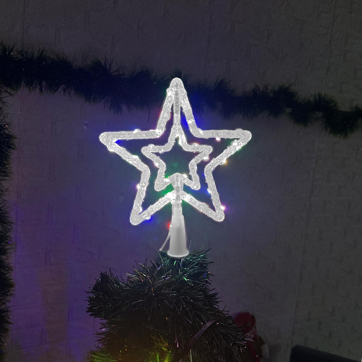 Estrella Árbol De Navidad Luz LED 2283