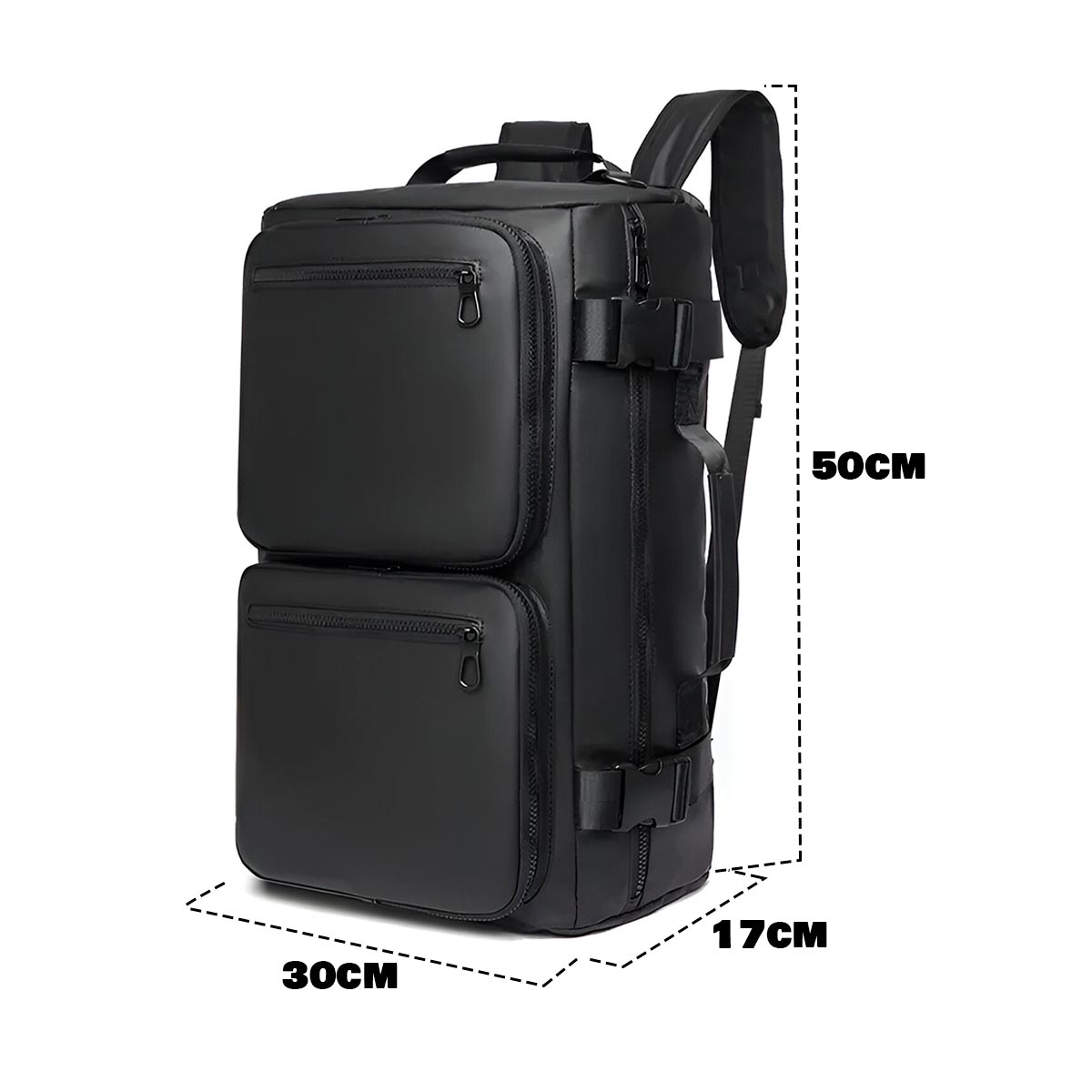 Mochila 3 en 1 Impermeable Morral Correas 2003-69