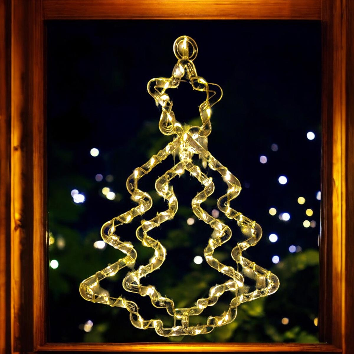 Figura Decorativa LED Árbol Navideño Luminoso 2225