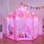 Castillo Armable Con Luces Niñas Carpa Portable Cac01tx20bca