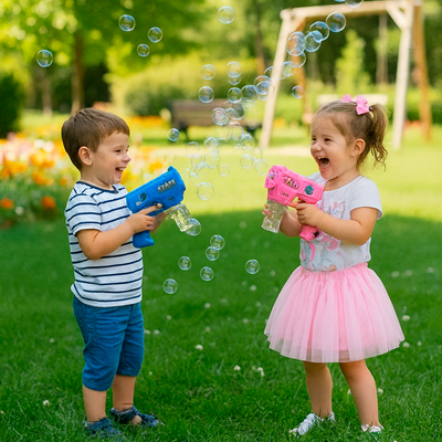Pistola De Juguete Lanza Burbujas Automático Infantil 2099