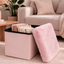 Baúl Plegable Puff Taburete Reposapiés Multiuso LN-241109