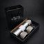 Set Termo Térmico 500ml Acero Inoxidable con 3 Tazas y Estuche NG0181