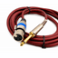 Cable Para Micrófono XLR Hembra a Plug 6.35 mm EDK-04-522