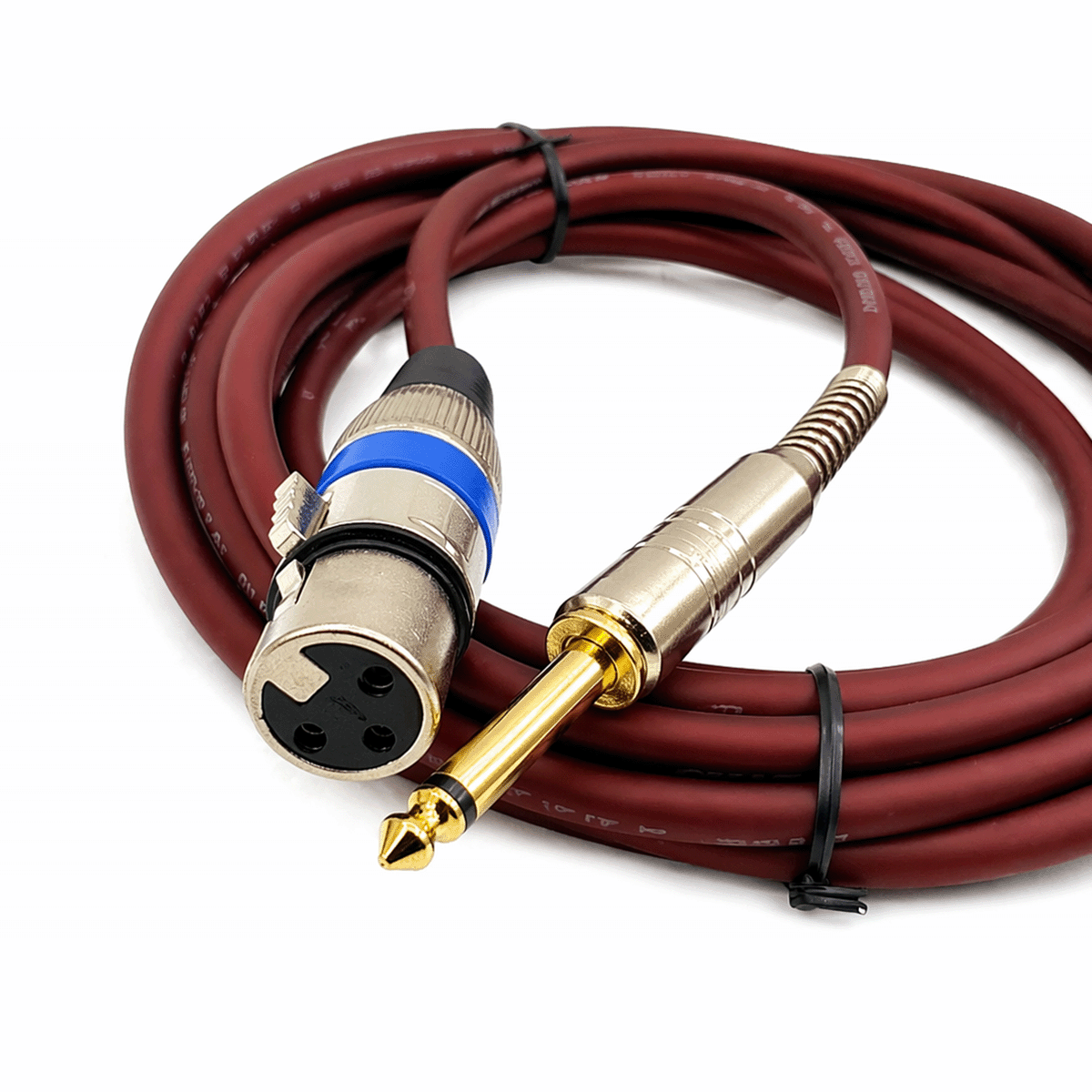 Cable Para Micrófono XLR Hembra a Plug 6.35 mm EDK-04-522