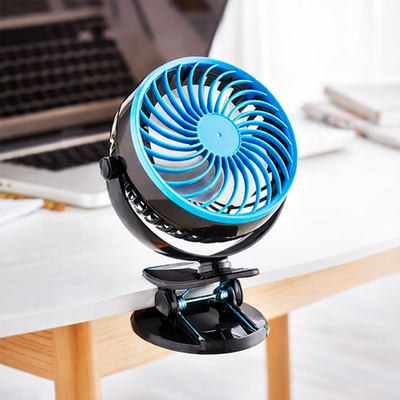 Ventilador Portátil Recargable USB con Clip y Base Ajustable L241-070