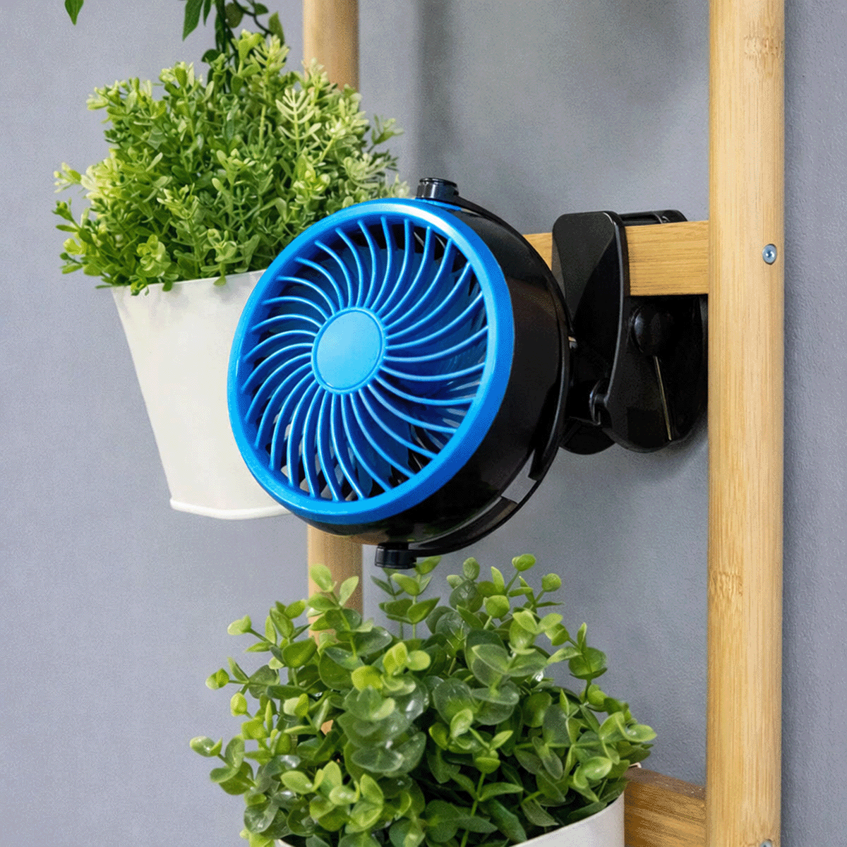 Ventilador Portátil Recargable USB con Clip y Base Ajustable L241-070