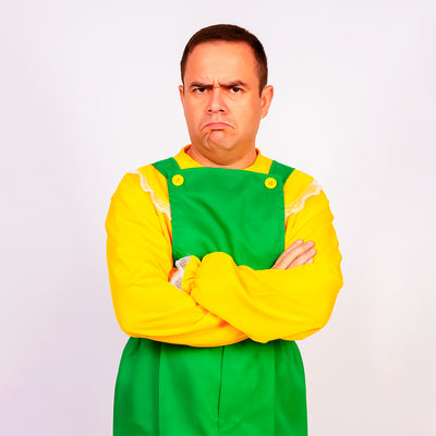 Disfraz De Ñoño Para Niño y Adulto Carnaval Halloween DSÑO04