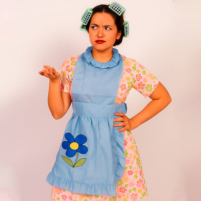 Disfraz De Doña Florinda Para Niña y Adulto Carnaval Halloween DSFLO03