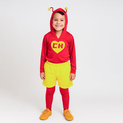 Disfraz Del Chapulín Colorado Para Niño y Adulto Carnaval Halloween DSCPC10