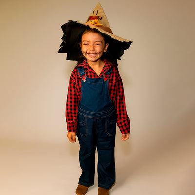 Disfraz de Granjero para Niño y Adulto Espantapájaros Halloween DSGRAN