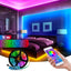 Cinta LED RGB Rítmica 5 Metros Bluetooth App Control remoto 2206002