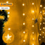 Cortina De Estrellas 3 M 120 LED Navidad 1820
