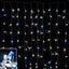 Cortina Luz LED 9x1M 360L Destellos Extensión Navidad 1341B