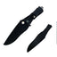 Cuchillo Táctico Camping Supervivencia Pesca + Estuche Rambo