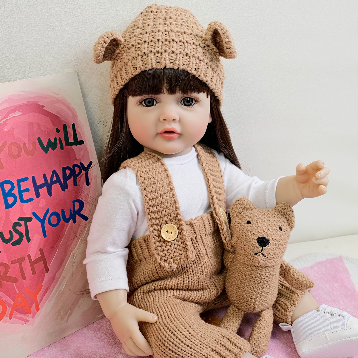 Muñeca Inteligente Bebé Realista Didáctica MG50498