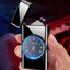 Encendedor Eléctrico de Plasma Recargable USB Reloj Antiviento B0C4NZFHVL