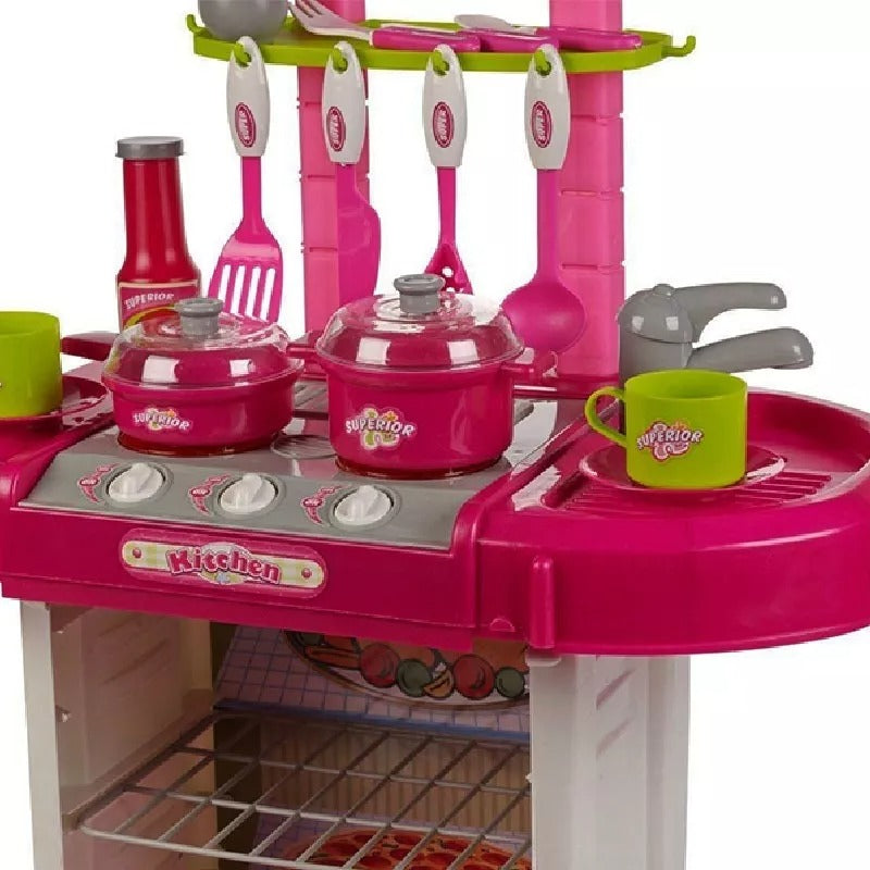 Cocina Infantil Niñas Maletín + Luces Sonidos 00858