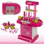Cocina Infantil Niñas Maletín + Luces Sonidos 00858