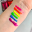 Pintura Neón X6 Tubos 14ml Maquillaje Rostro Y Cuerpo Fiestas Halloween KL1027-11