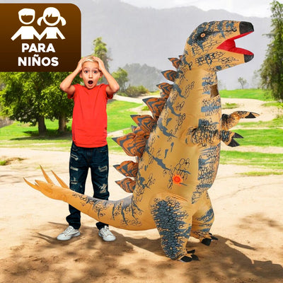 Disfraz Inflable De Dinosaurio Estegosaurio Para Niño FZ1773S