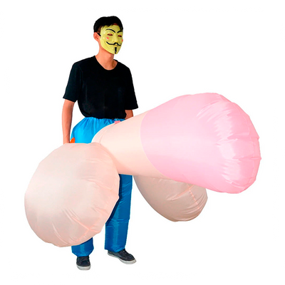 Disfraz Inflable De P3n3 Pantalón Para Adultos Despedida Halloween MA-908