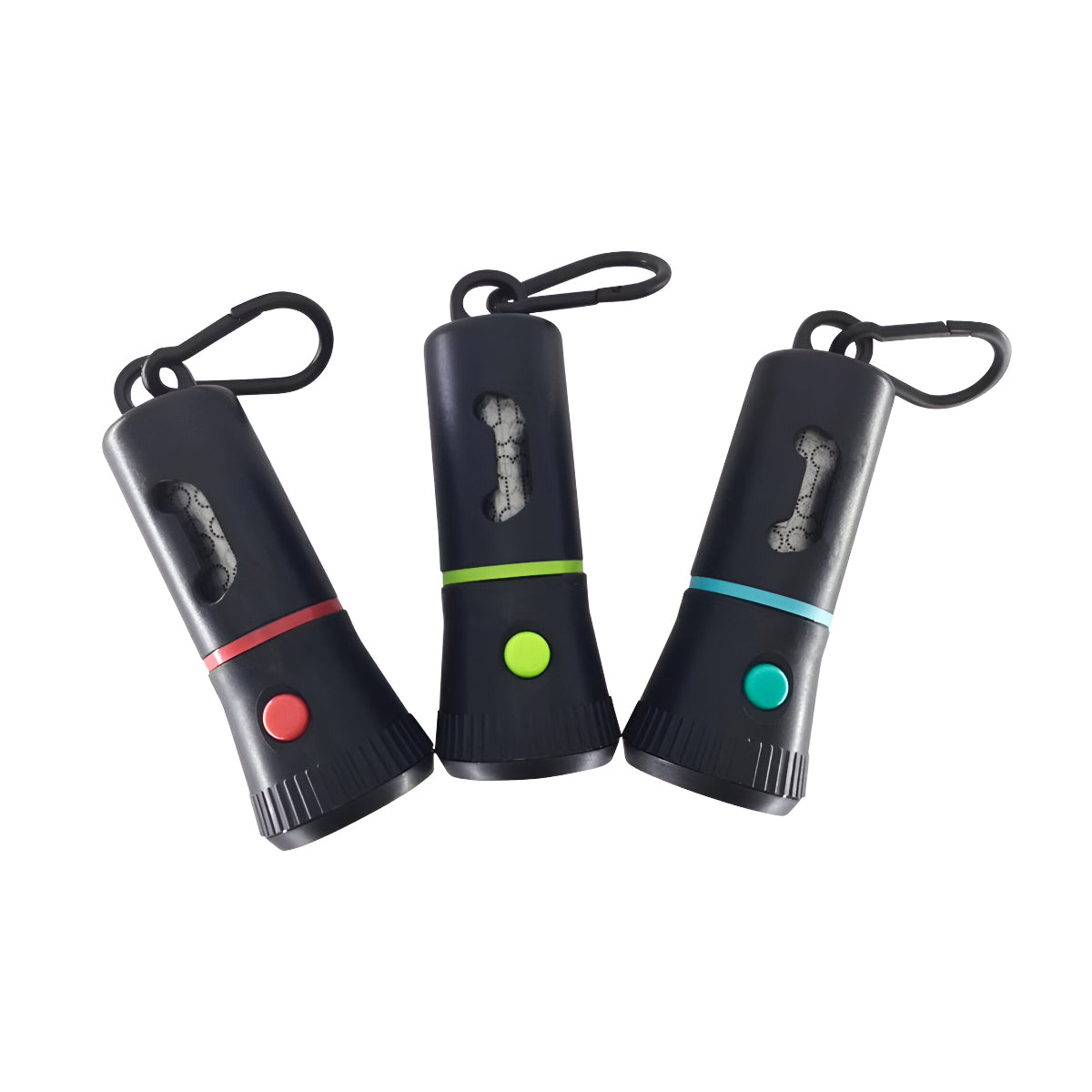 Dispensador De Bolsas Para Perro Con Linterna LED Porta Bolsas 490-215