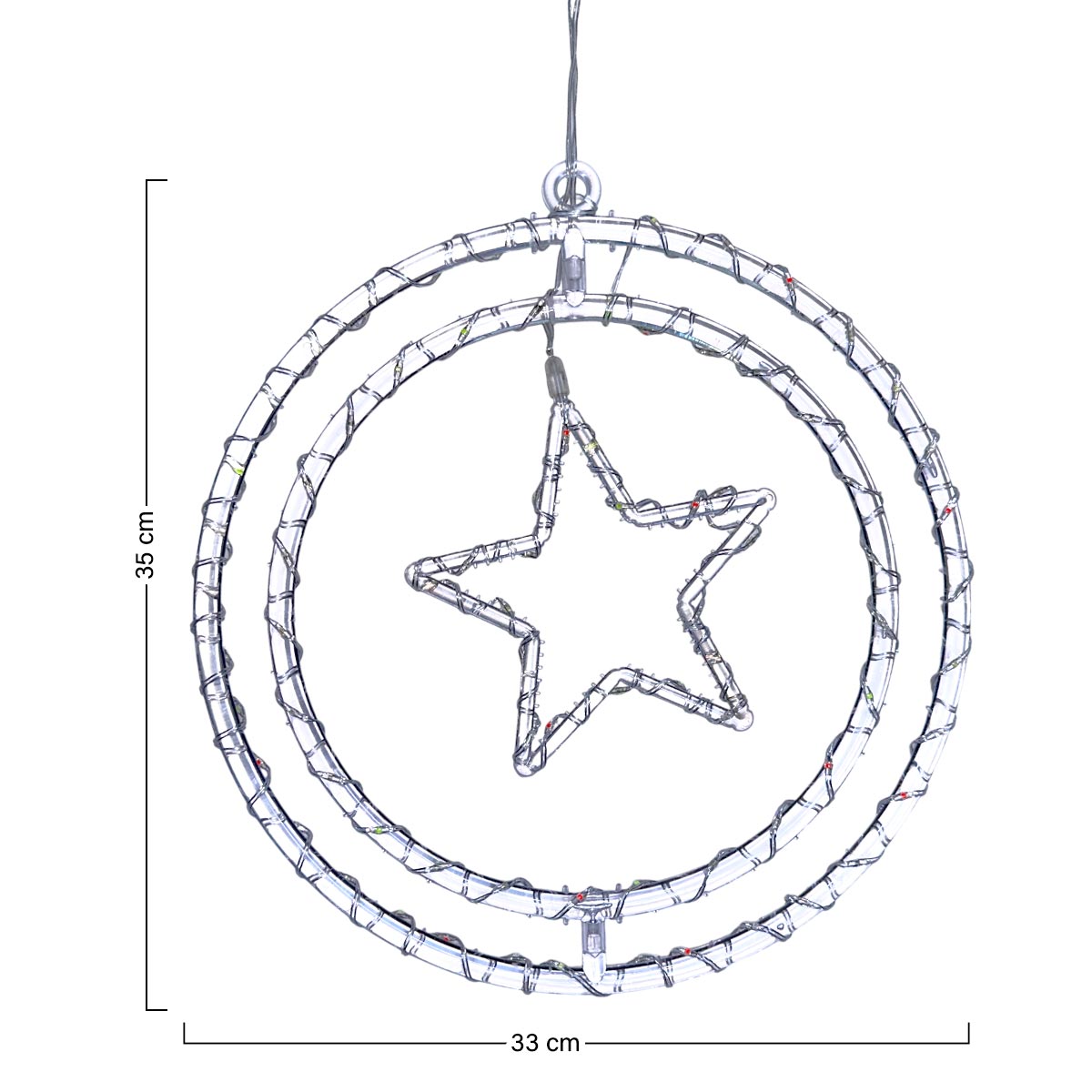 Figura Decorativa LED Navideña Luminosa 175