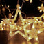 Extensión Luces Led Estrella X6 Metros Luz Navidad Cálida 2095