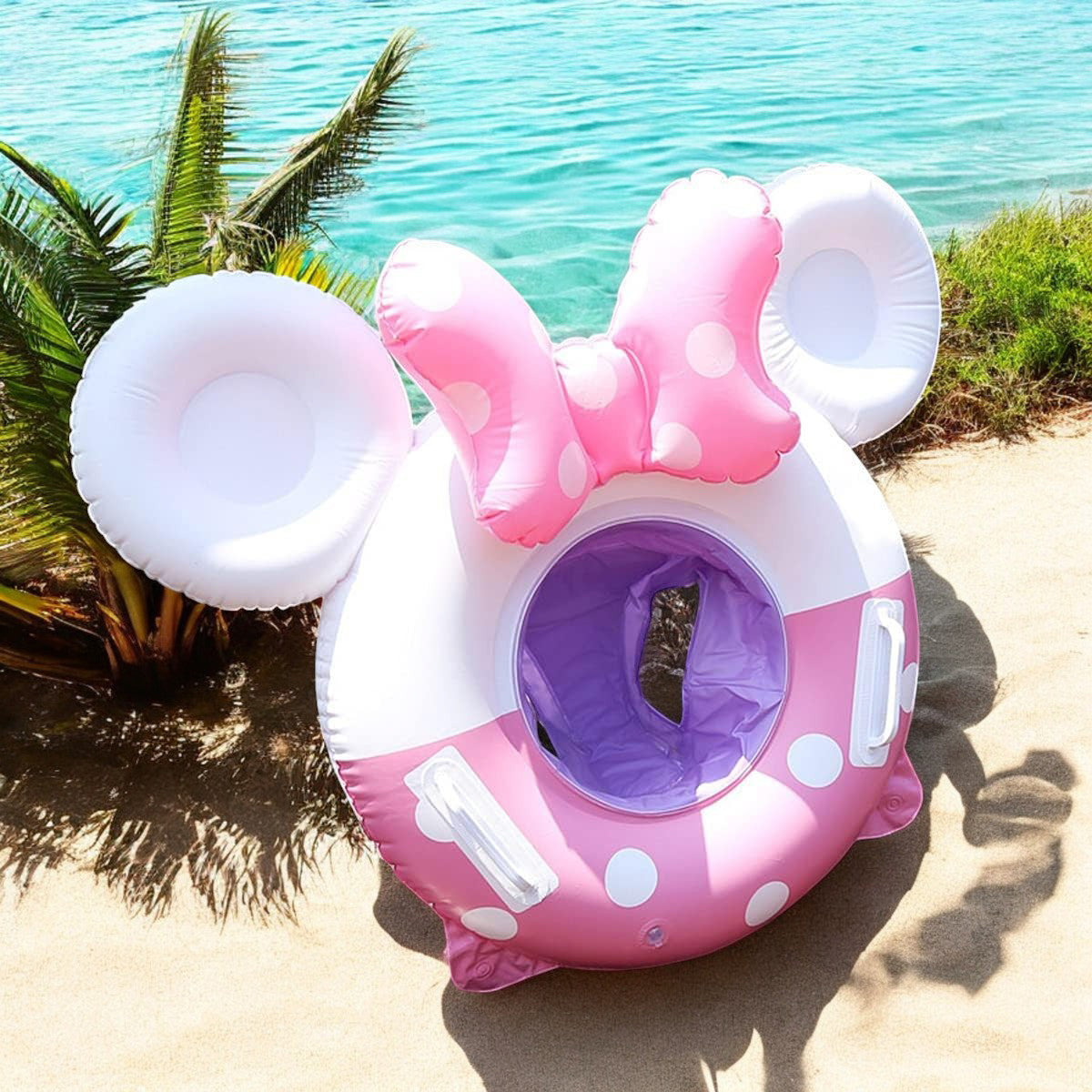 Flotador Inflable Mickye Mouse Piscina Pool + Gratis Pulseras Repelente x3 Anti Insectos 816TV17