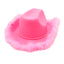 Sombrero Vaquero Rosa LED Princesa Brillante MA-112