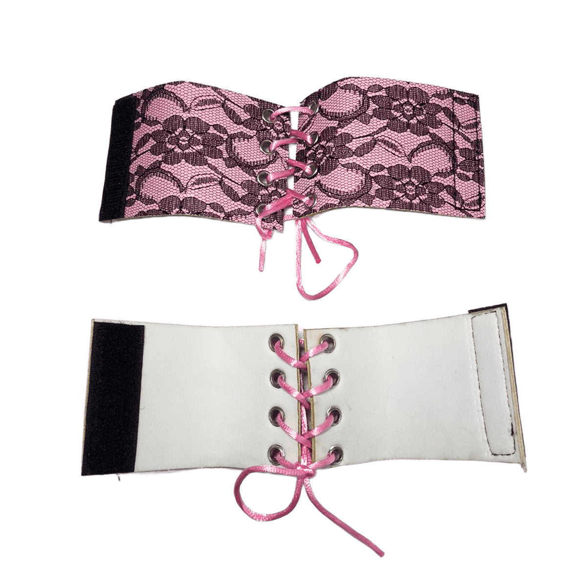 Kit Conejita Rosa Disfraz Sexy con Encaje Halloween MA-103