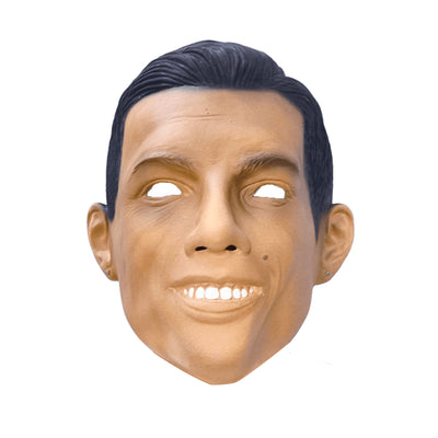 Máscara Látex Cristiano Ronaldo Látex Realista Disfraz Futbolista Halloween MA-127