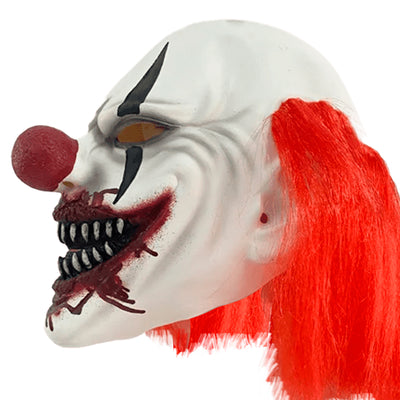 Máscara Payaso Asesino Terror Realista Halloween MA-134