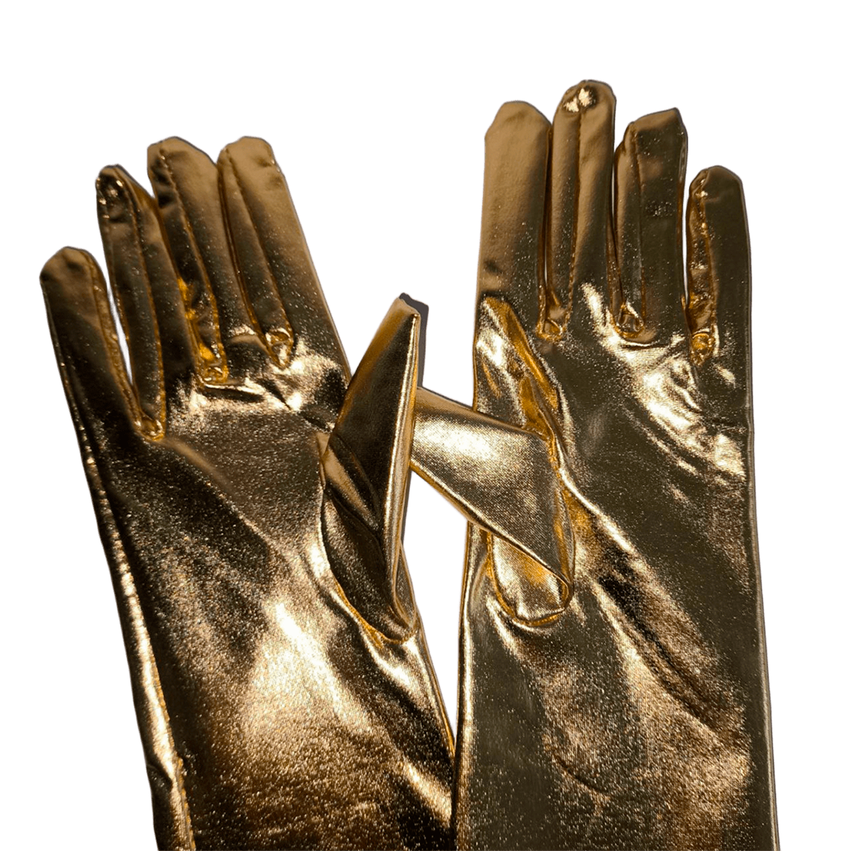 Guantes Largos Metálicos Halloween Disfraz MA-62