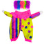 Disfraz Para Mascotas Payasito Halloween DPMP-01