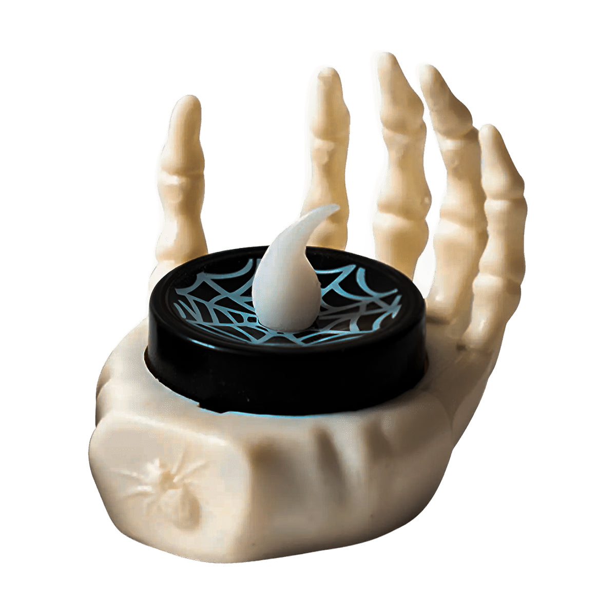 Vela LED Mano Esquelética Halloween Decoración Terror OFT-32ME