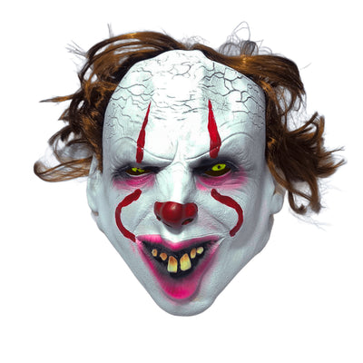 Máscara Pennywise IT Payaso Látex Terror Realista Halloween AT287-IT