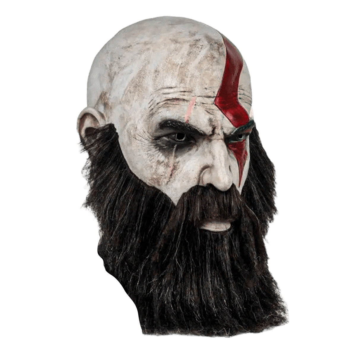Máscara Kratos God of War Realista Cosplay Látex Gamer Halloween MA-132